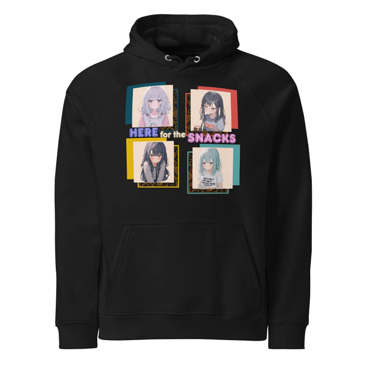 Anime Snack Squad Raglan Hoodie product image (1)