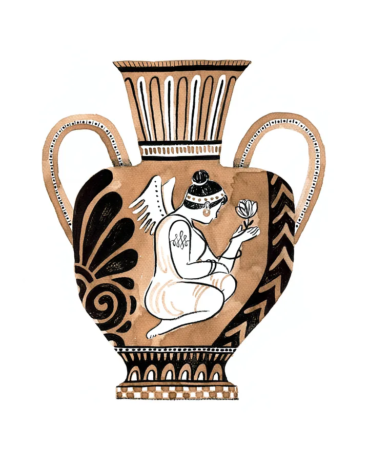 The greek vase - Giclée Fine Art Print product image (2)
