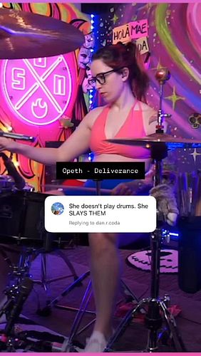 One of my favorite songs ever❤️ @officialopeth 

@sjcdrums @meinlcymbals @pearl_drums @vicfirth @elgato #drummer #drums #drum...
