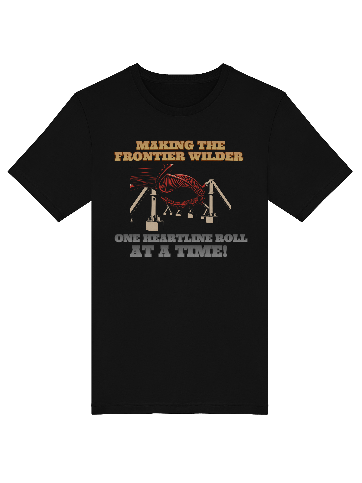 Making The Frontier Wilder - Heartline Roll Tee (Only 8 Available Now) product image (5)