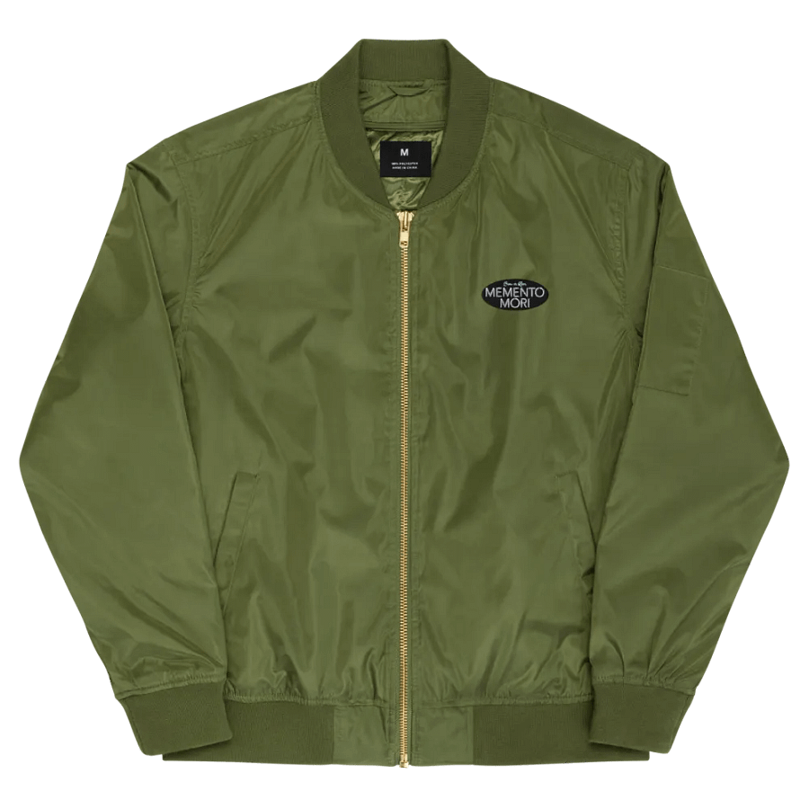 Crow vs Lion Memento Mori Bomber Jacket product image (33)