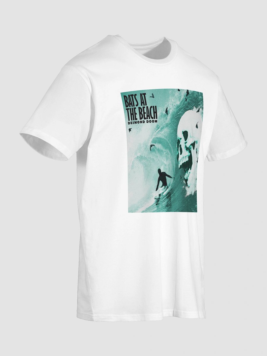 Bats At The Beach T-Shirt (White) product image (6)