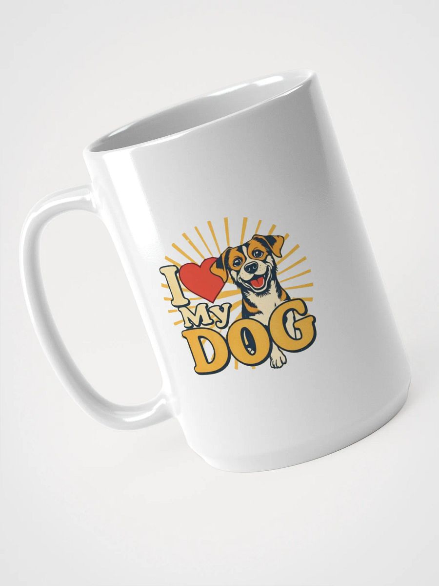 Copy of I Love My Dog Design White Mug product image (4)