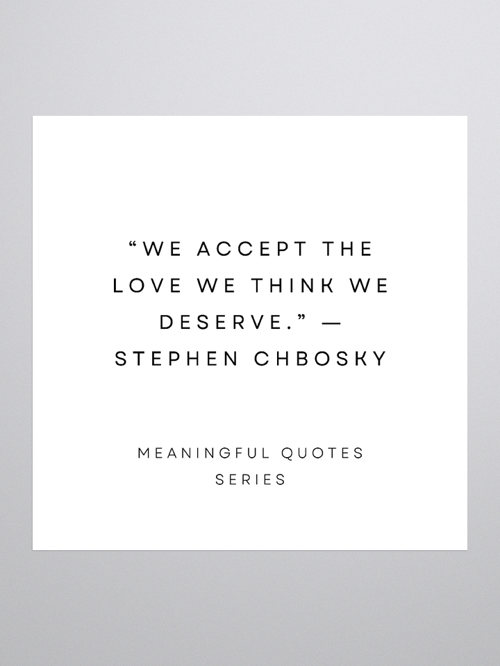 Meaningful Quotes Kiss Cut Stickers product image (2)