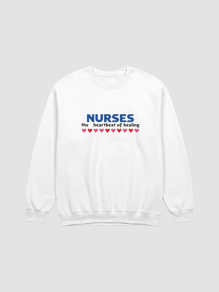 Heartbeat of Healing Crewneck Sweatshirt product image (4)