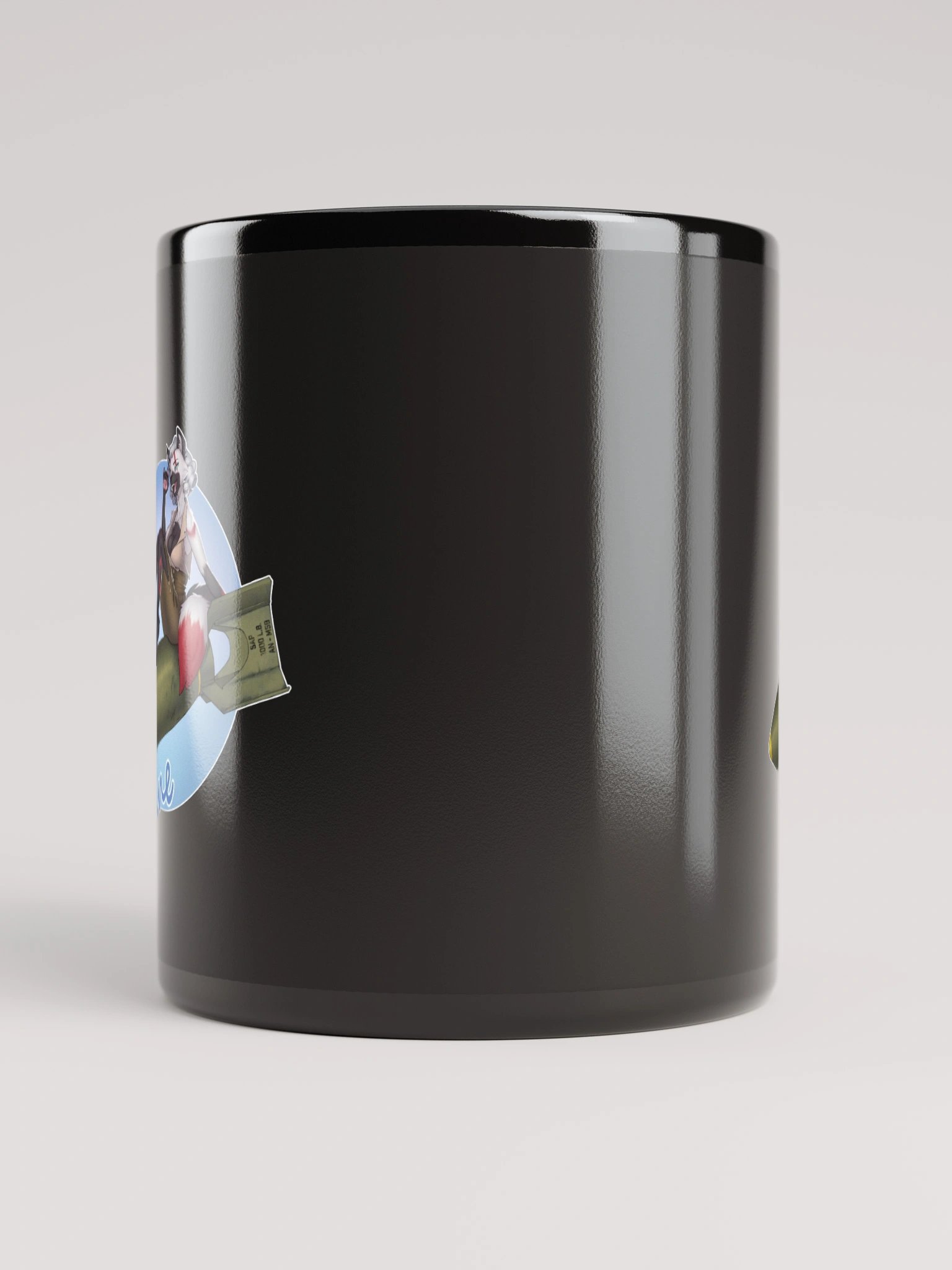 Raine Bomber Chrome Mug (Black) product image (10)