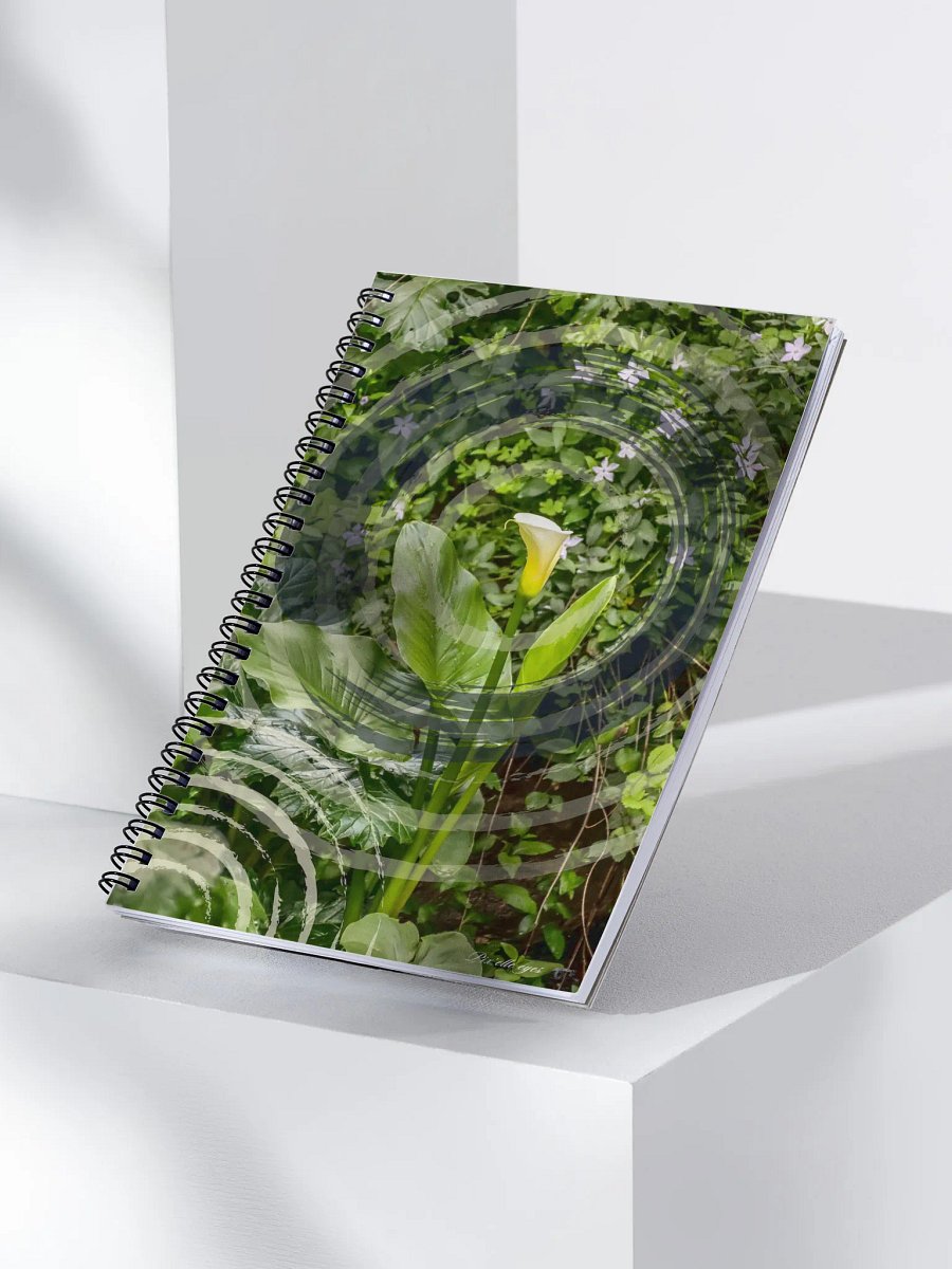 GeoGraphik Notebook – Jardin du Rayol- Arum Blanc – A5 Format product image (3)