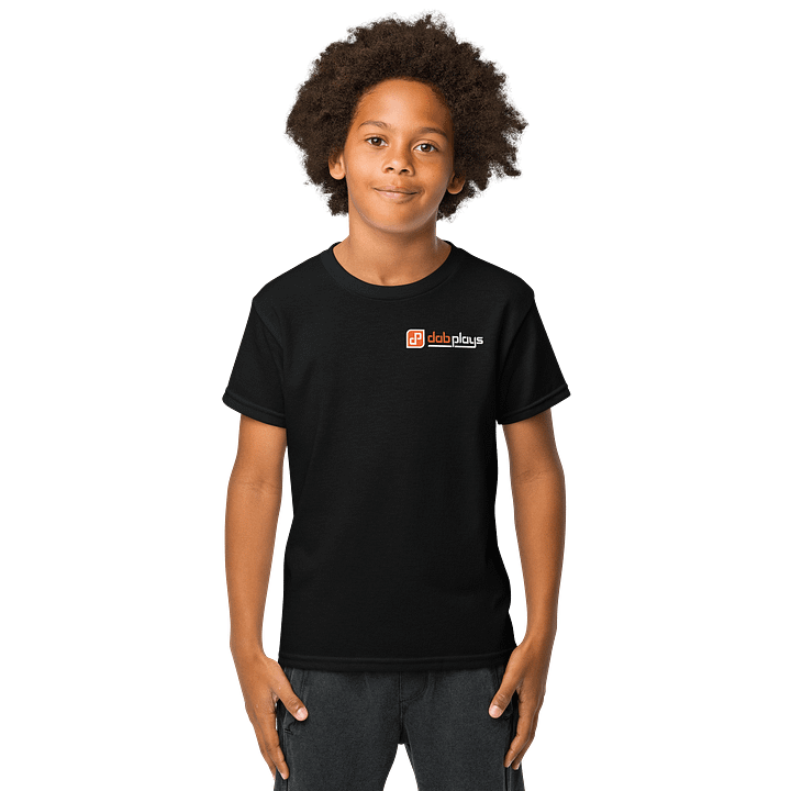 DabPlays Simple Tee Kids (Black) product image (1)
