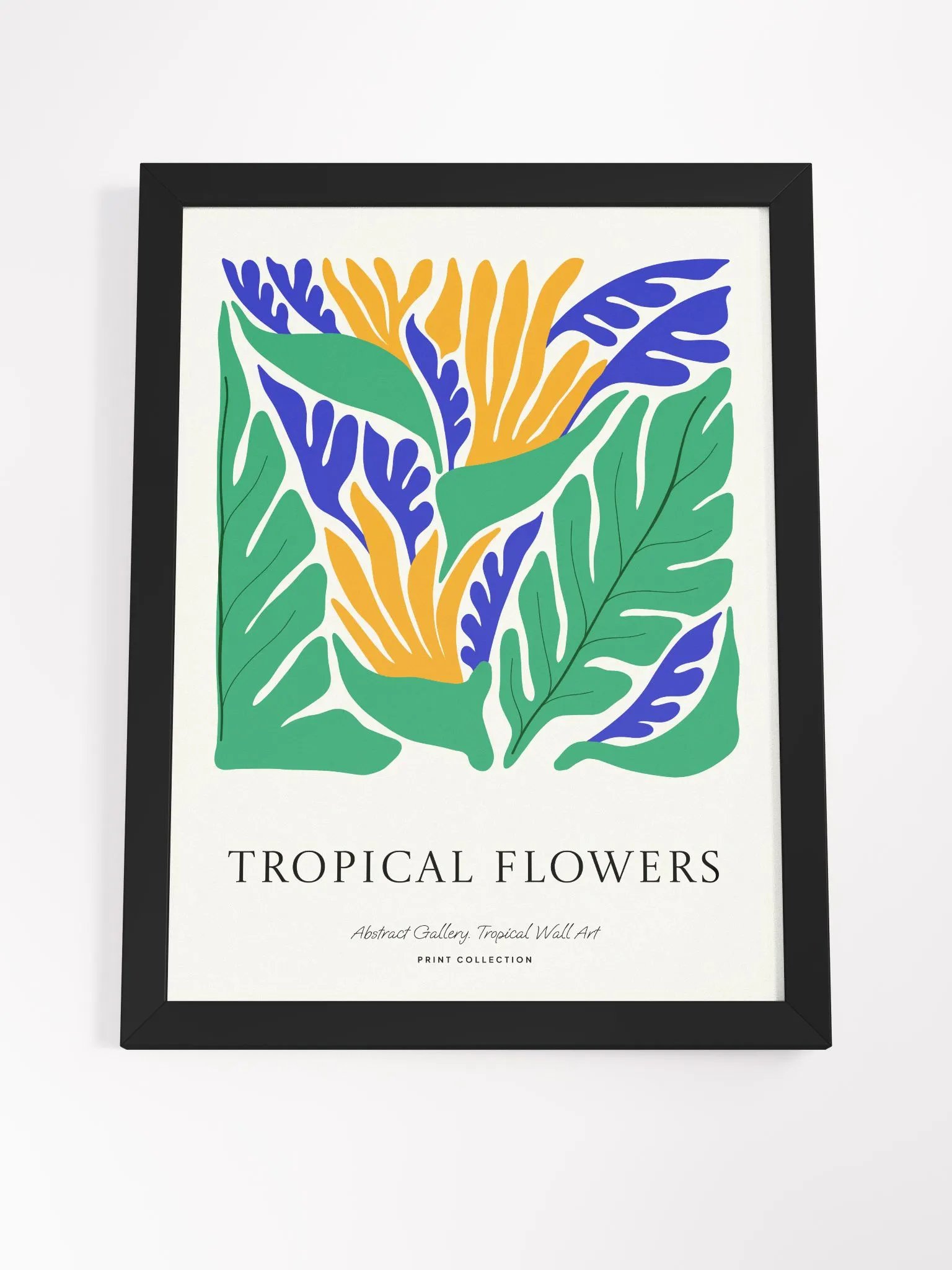 Tropical Flowers - Framed Poster product image (4)