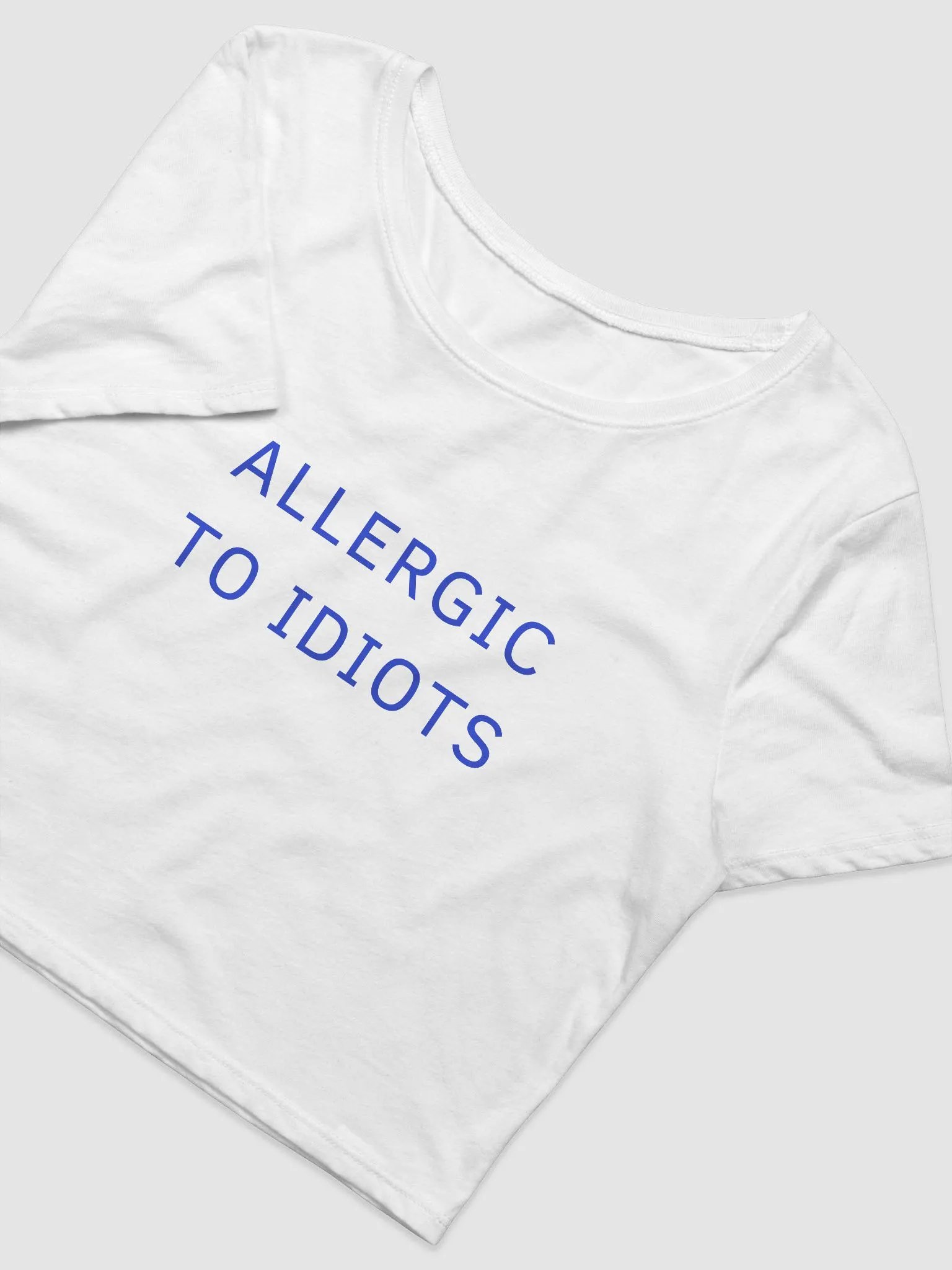 Allergic to Idiots Baby Tee product image (6)