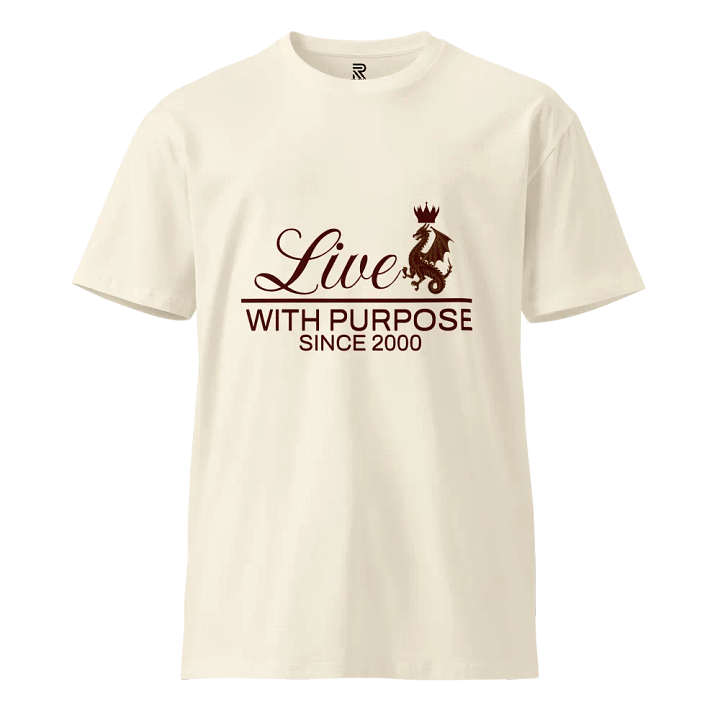LIVE WITH PURPOSE T-SHIRT product image (1)