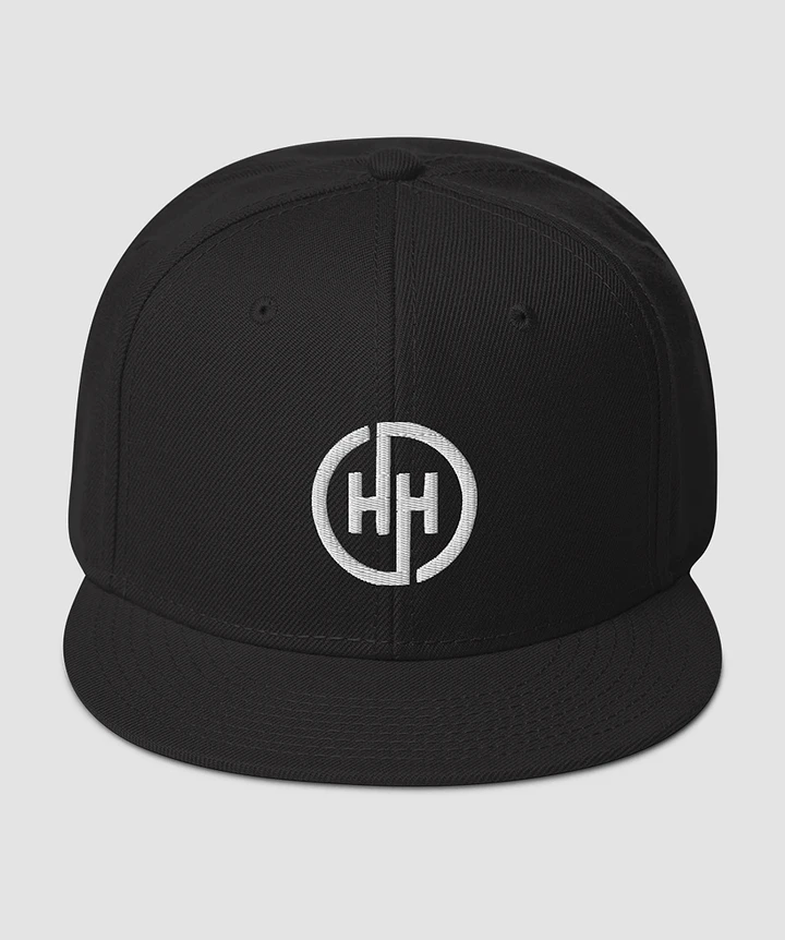 HH Monogram - Black Wool Blend Snapback product image (1)