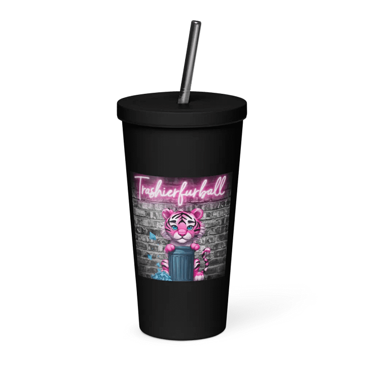 Neon Trashierfurball Insulated Tumbler product image (1)