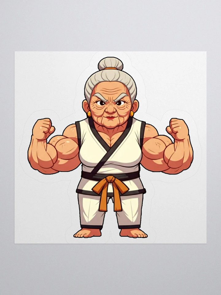 The Buff Grandma Sticker product image (1)