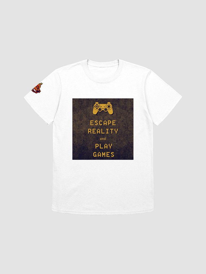 Escape Reality & Play Games With ETA Logo on right sleeve (Unisex) product image (1)