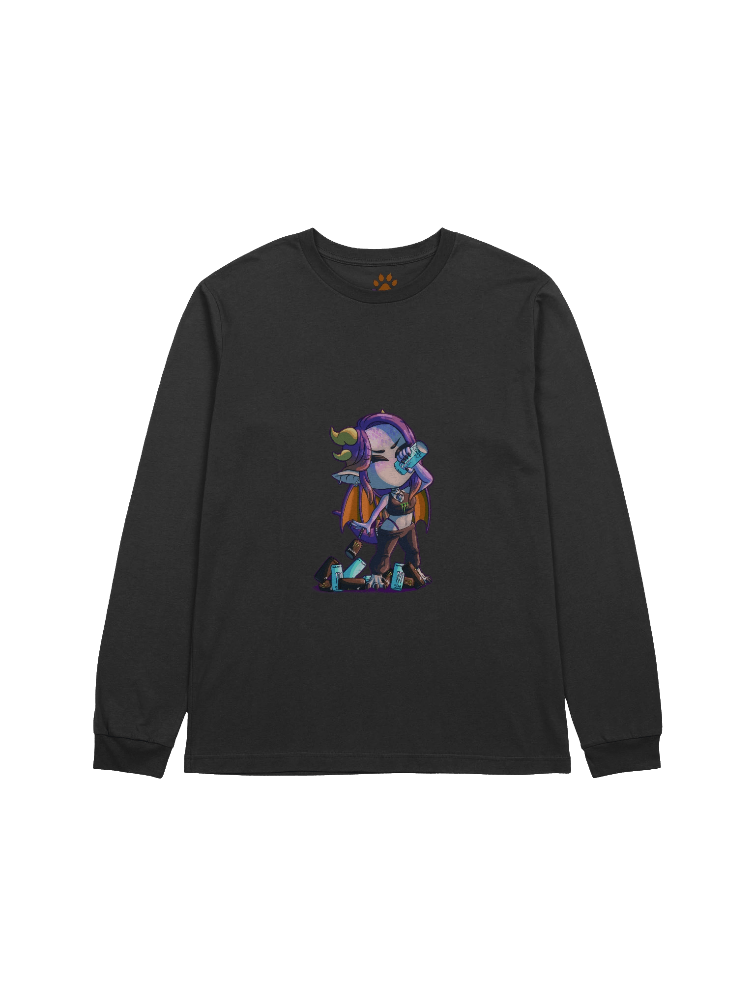 Dracthyr Monsta Addict Supersoft Long Sleeve product image (1)