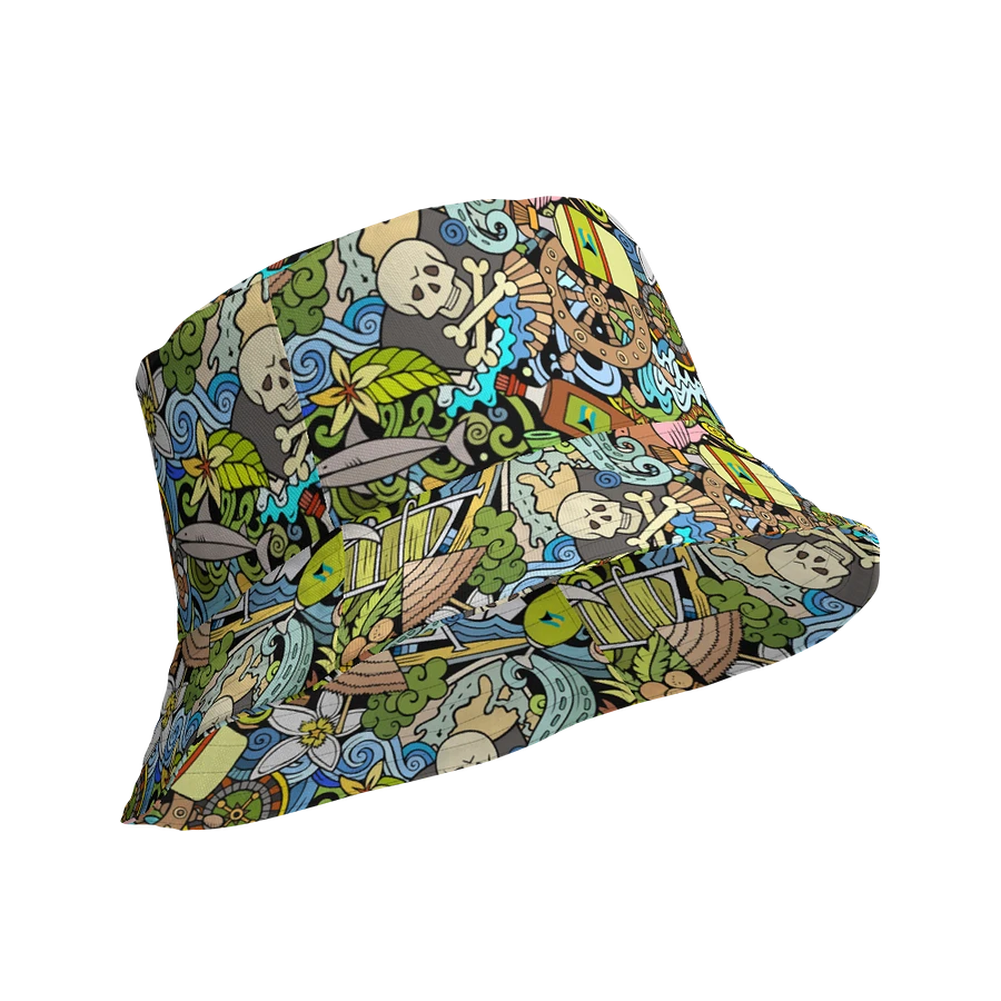 Bahamas Hat : Bahamas Pattern Bucket Hat product image (1)