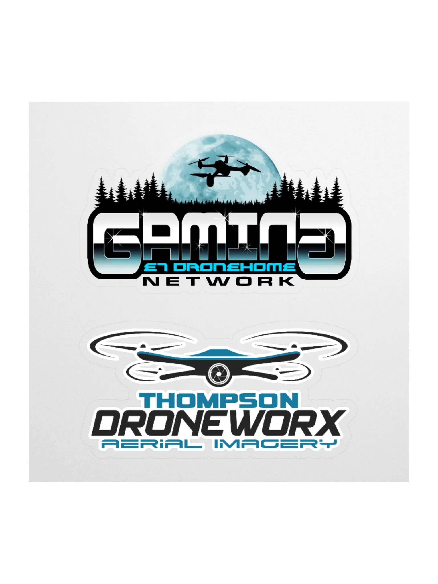 ET DRONEHOME GAMING & Drone Worx Window Decal product image (4)