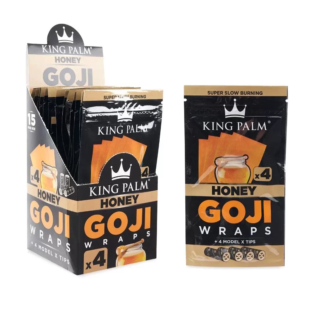 King Palm Goji Wraps 4pk - 15ct Display product image (3)