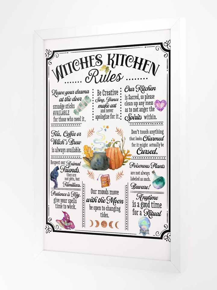 Witches Kitchen Rules - Witchy, Kitchen Witch, Magic Kitchen Gift product image (3)