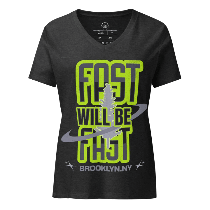 Fast & Free Tree Arrow V-Neck Tee product image (1)