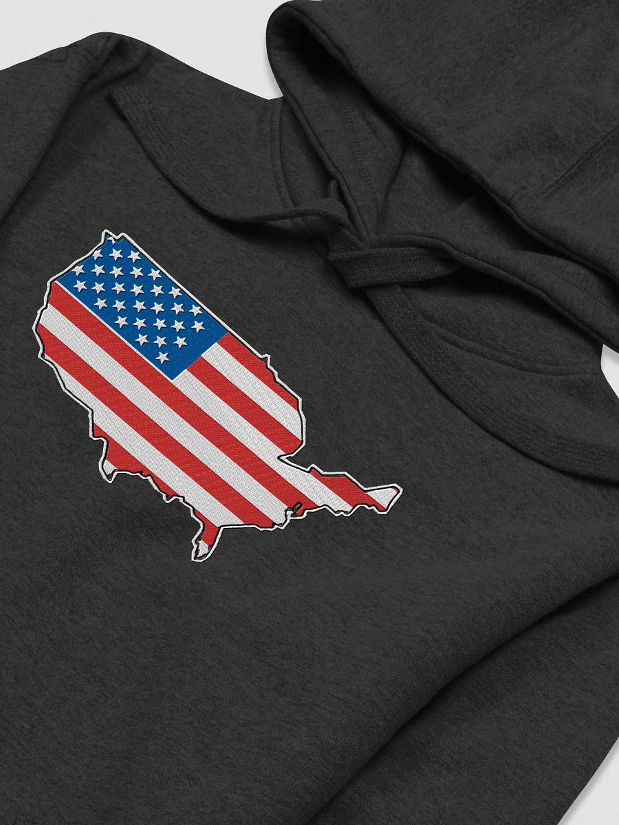 Embroidered USA map hoodie product image (2)