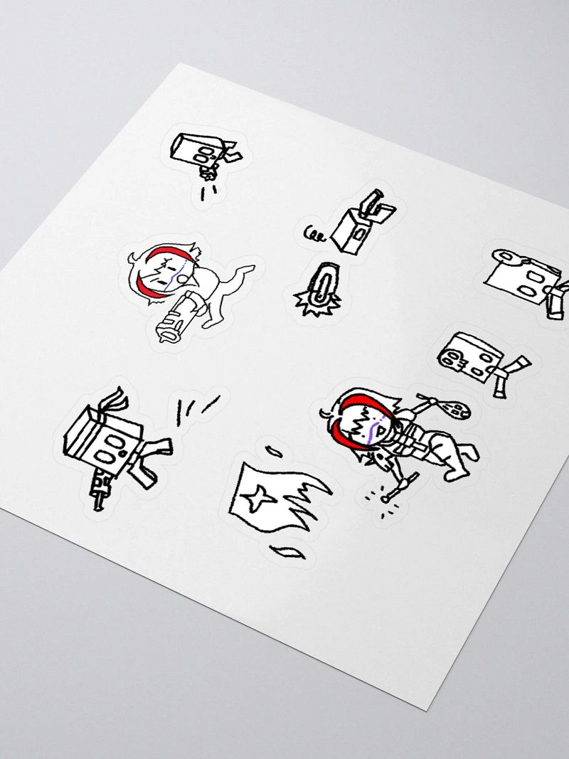 Doodle Stickers - Quake, Diablo 2