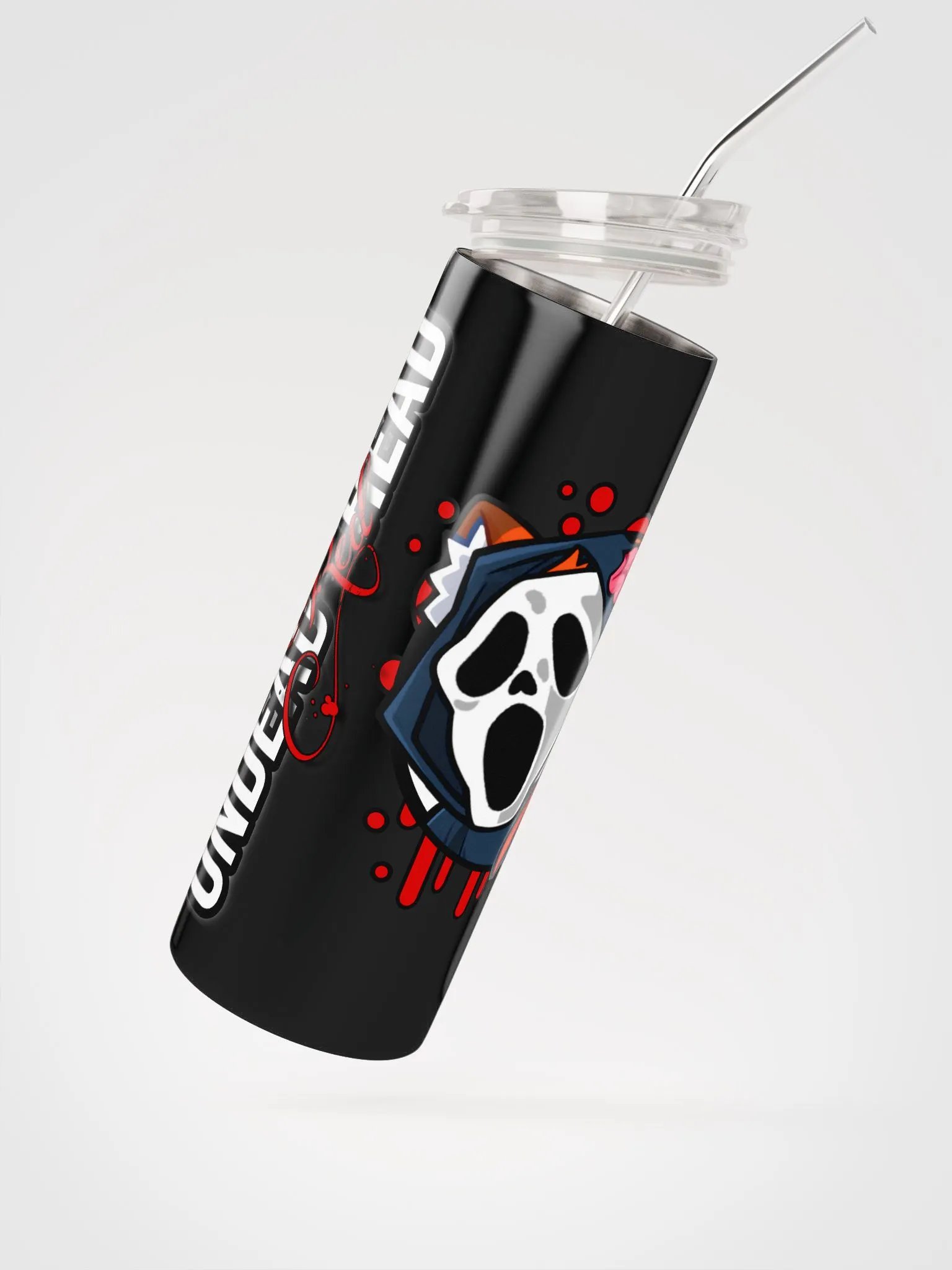 UndeadRed Ghostface Stainless Steel Tumbler product image (2)