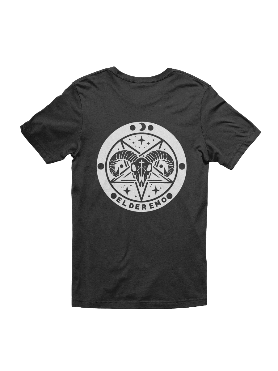 Elder Emo Pentagram & Ram Skull T-shirt product image (2)