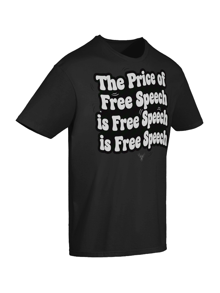 The Price of Free Speech, Stylized T-Shirt product image (2)