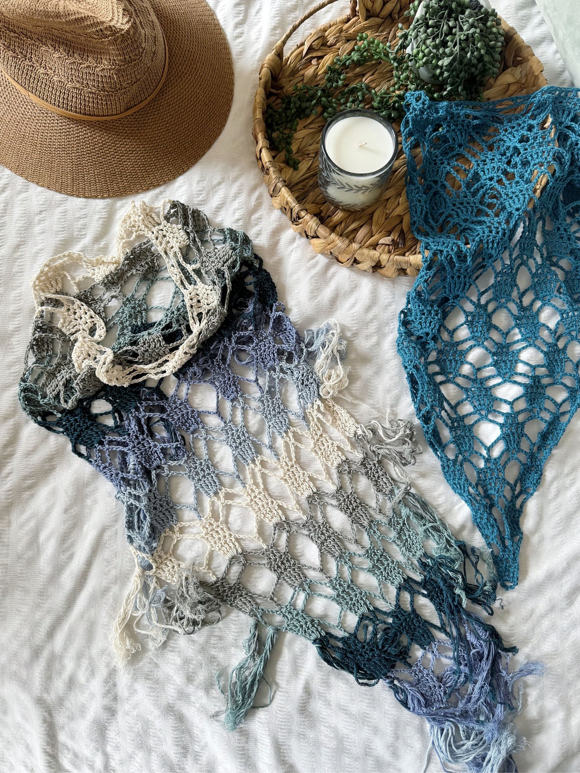 Crochet Shawl, Scarf & Wrap Pattern eBook | 7 Seasonal Designs | Charts, Videos & Yarn Guidance product image (9)
