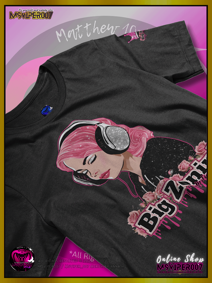 T-Shirt [BZ] - MsViper007's "Big Zonin' By Anna H. (A3)" Cozy Womens T-Shirt product image (2)