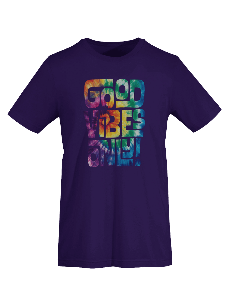 Good Vibes Only - Tie Dye T-Shirt product image (4)