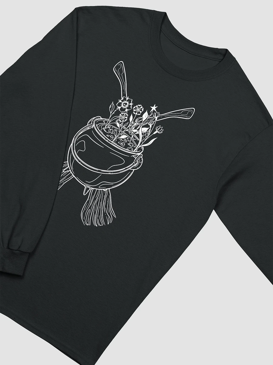 Henbane Coven Crest Cotton Long Sleeve T-Shirt product image (2)