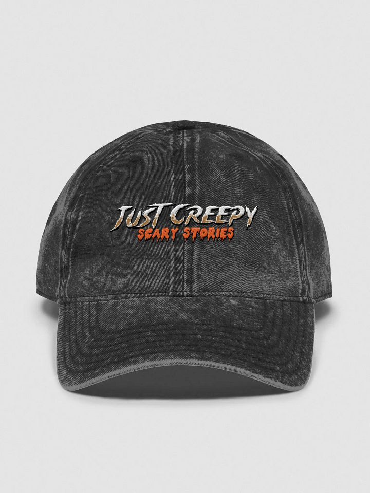 Just Creepy Retro Dad Hat product image (3)