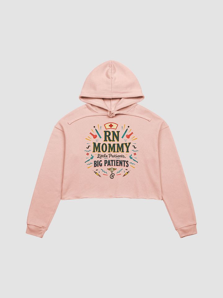 RN Mommy Fleece Crop Hoodie product image (5)