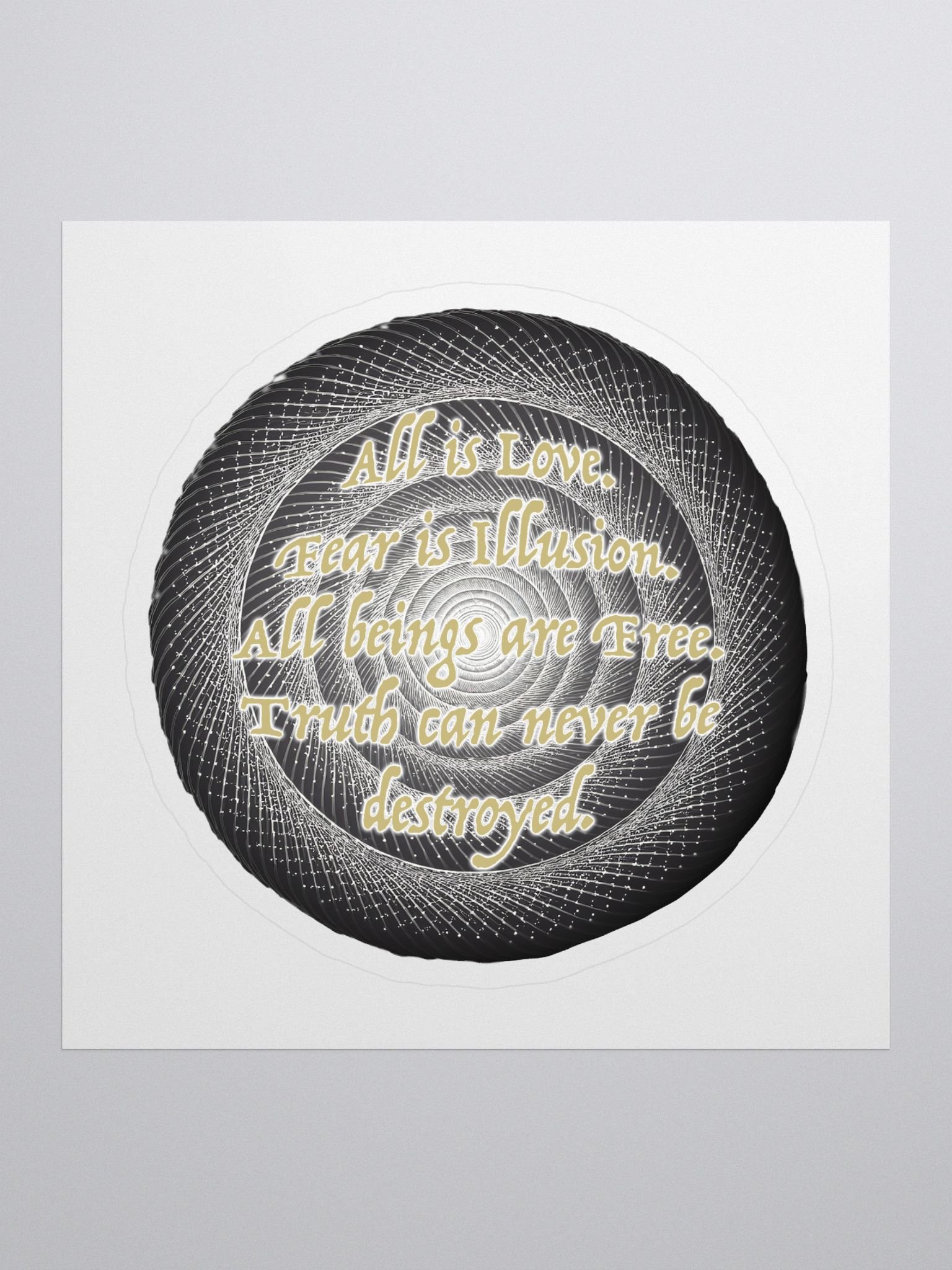 Never Be Destroyed Sticker product image (1)