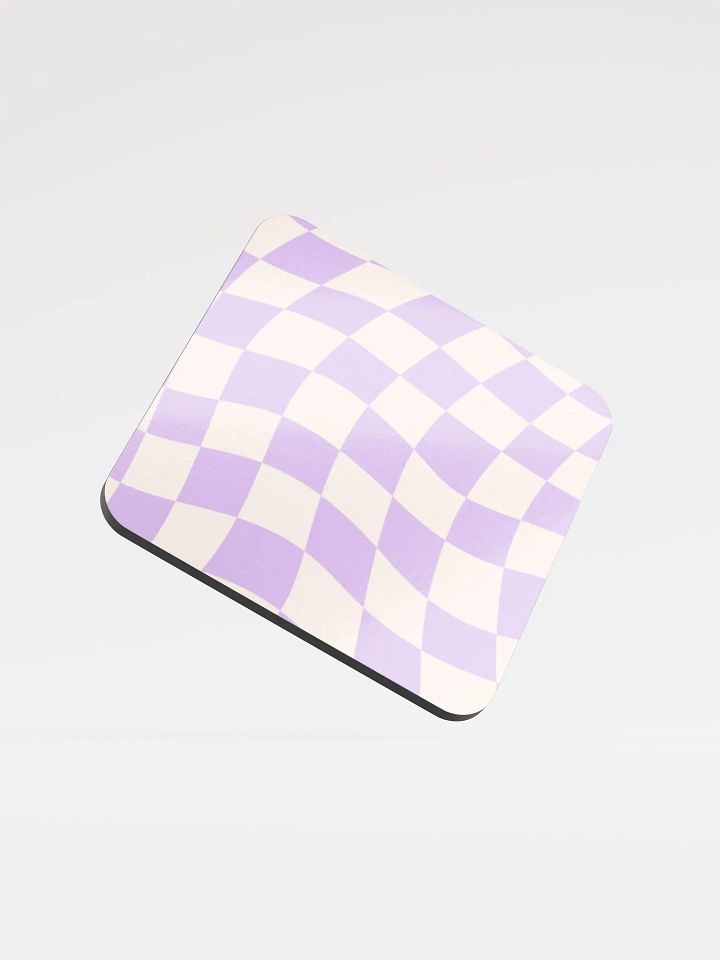 Preppy Area: Purple coaster 2 product image (1)