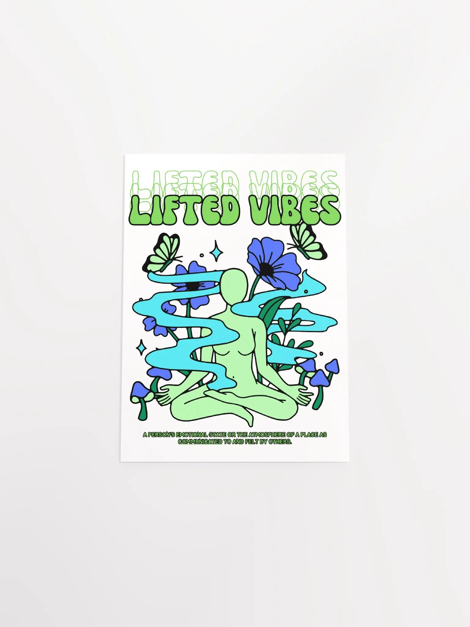 Lifted Vibes Poster - unframed product image (31)