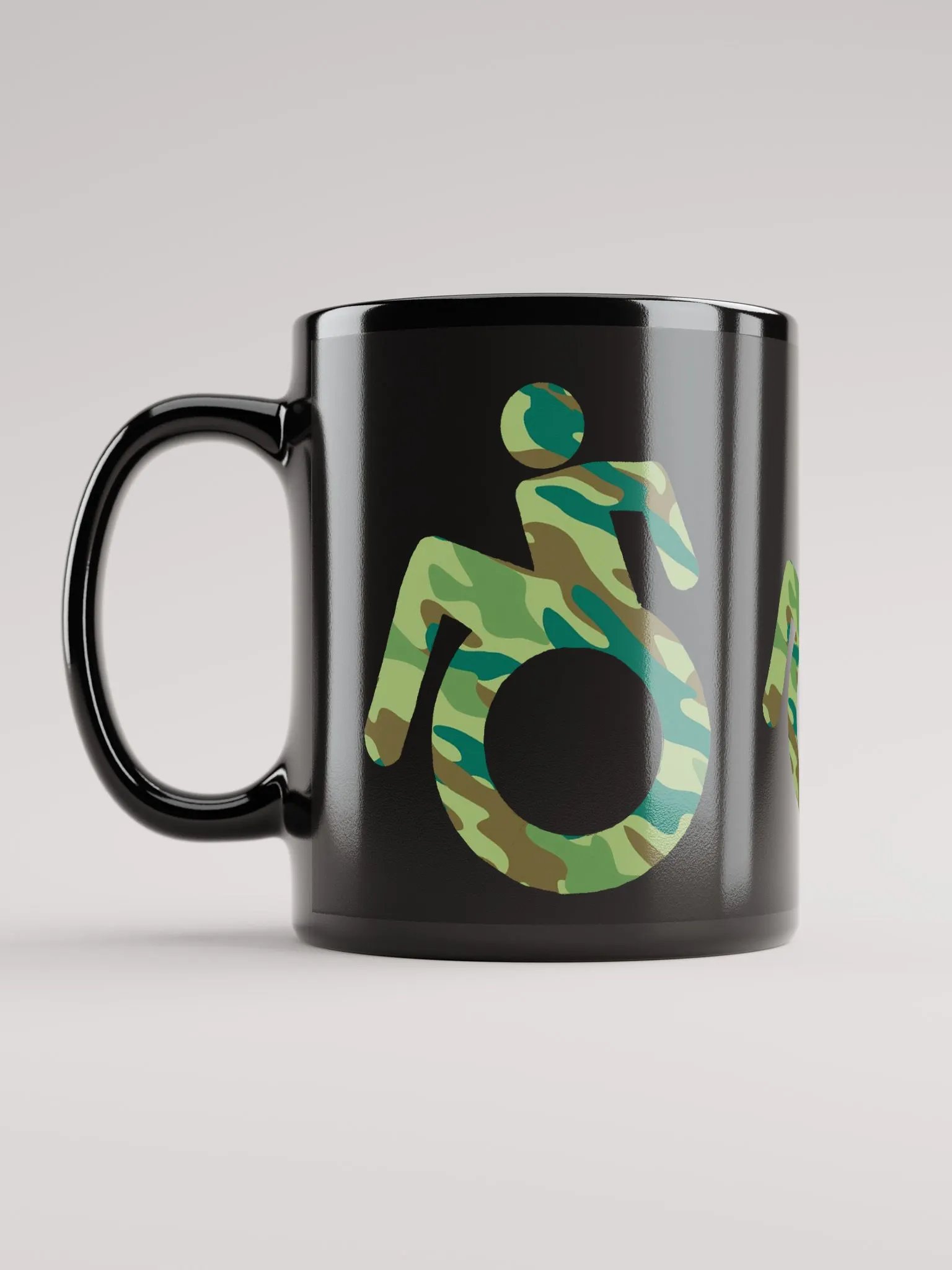 Wheelie, Green Camo Mug product image (6)