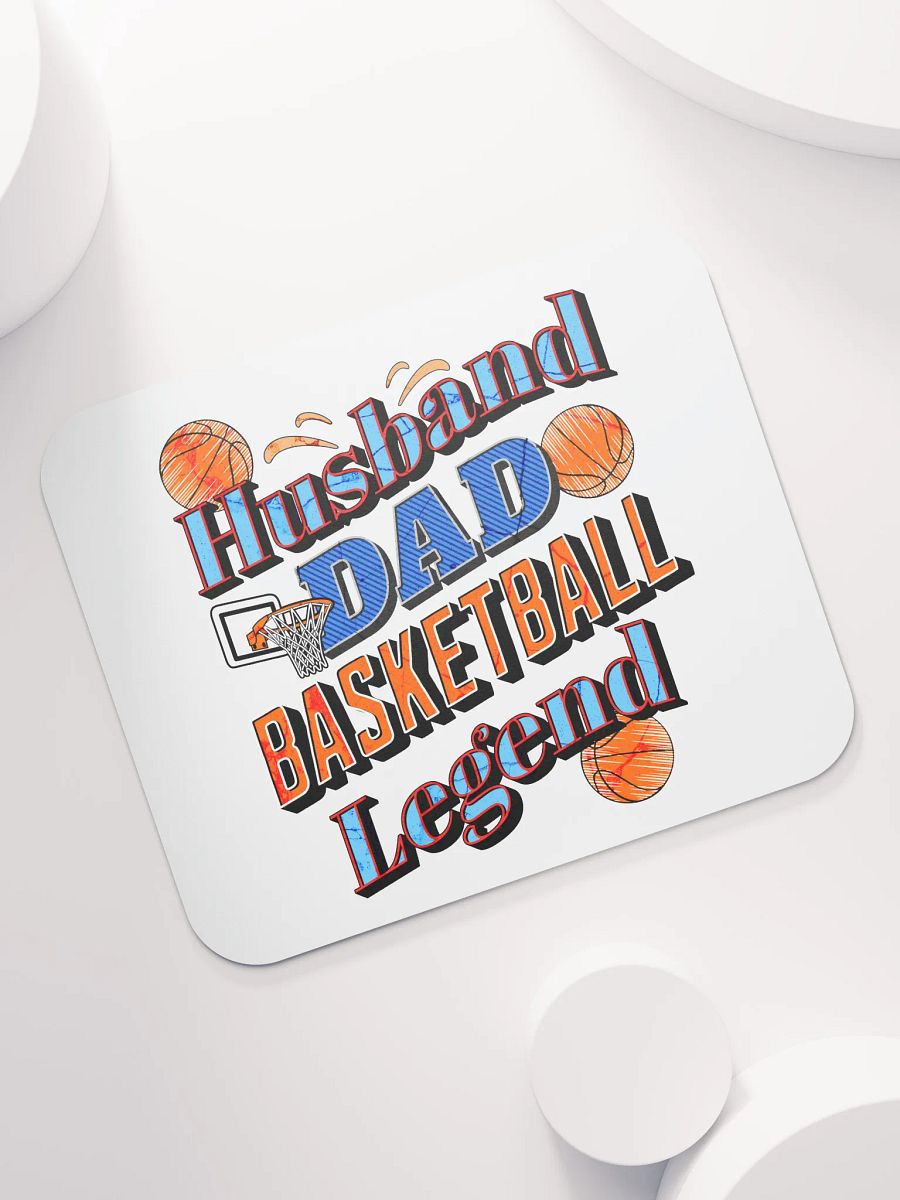 Husband Dad Basketball Legend Mouse Pad product image (5)