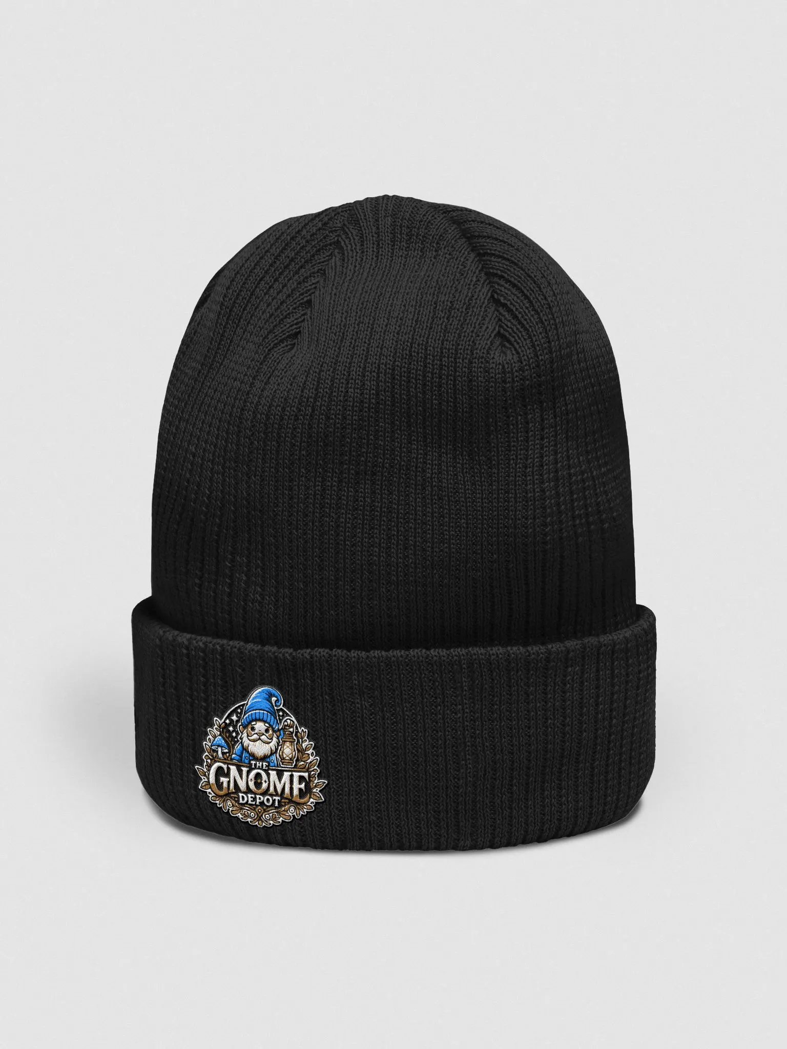 The Gnome Depot Organic Ribbed Beanie product image (3)