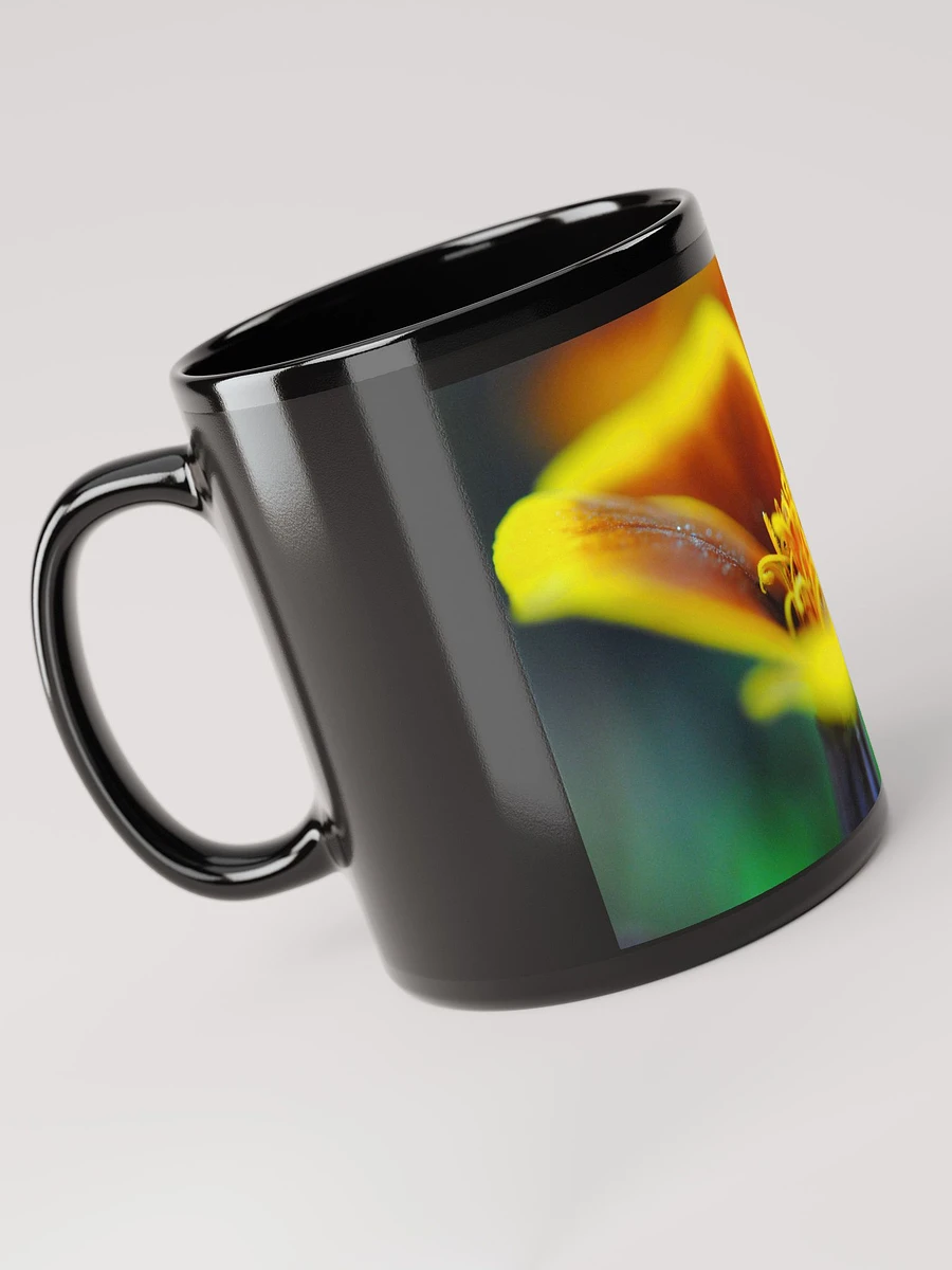 Flowers 177 Black Coffee Mug product image (4)