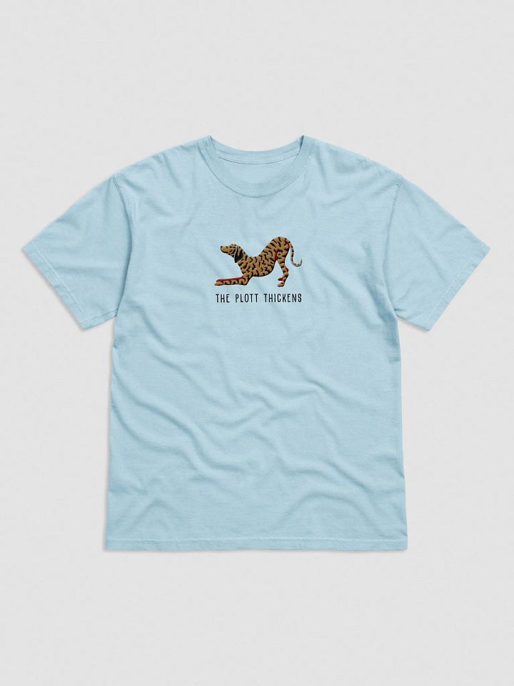 The Plott Thickens T-Shirt(Embroidered) of a Plott Hound product image (41)