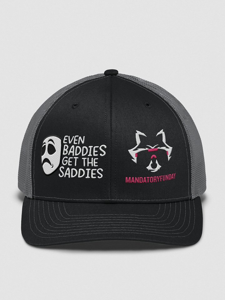 Baddies Get Saddies Mask Hat product image (1)