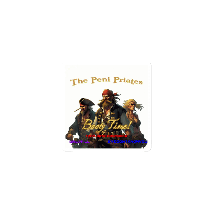 The Peni Pirates Magnet product image (1)