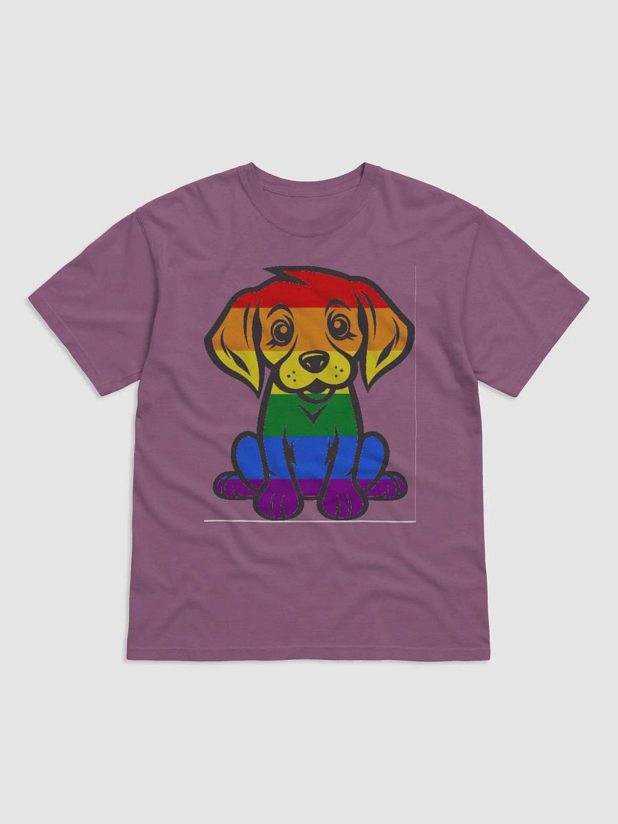 Rainbow Pride Puppy Men's T-Shirt product image (8)
