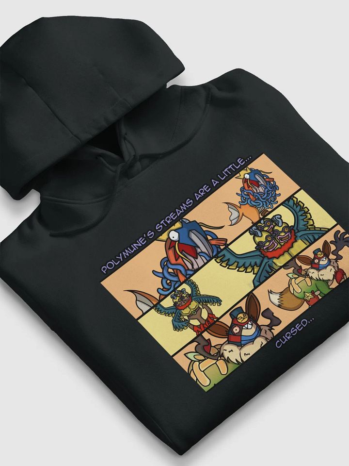 Polymune's Streams Are cursed - hoodie product image (2)
