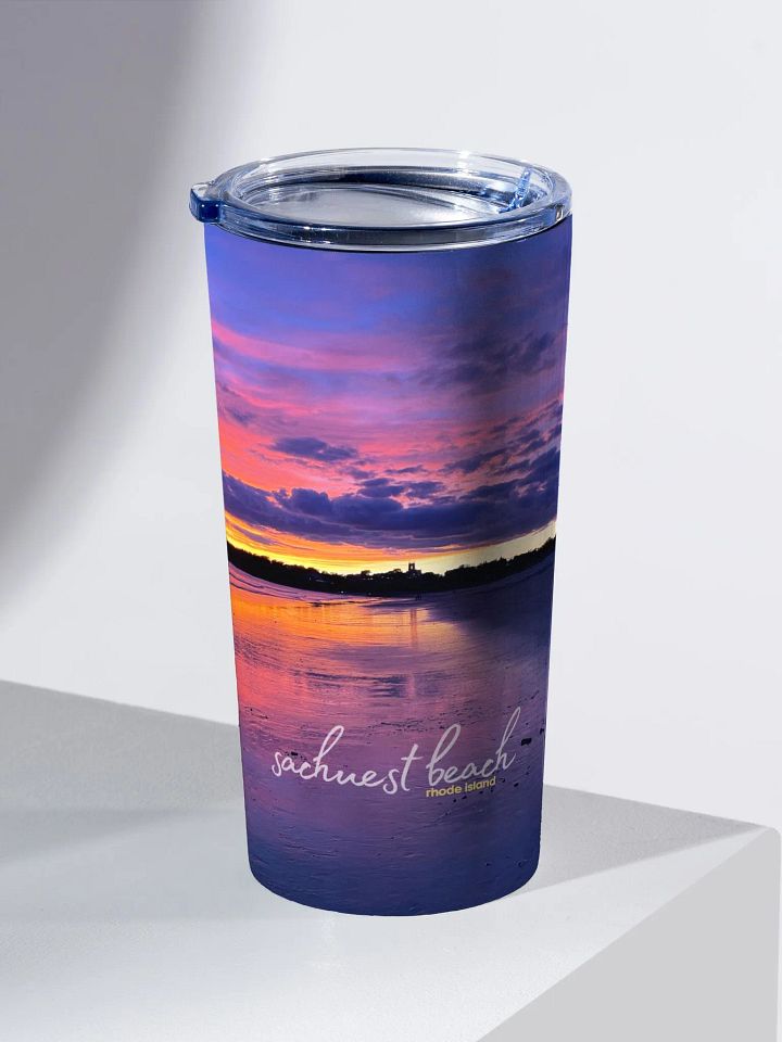 The Ocean State Series: Sachuest Sunset Stainless Steel 20oz Tumbler product image (2)