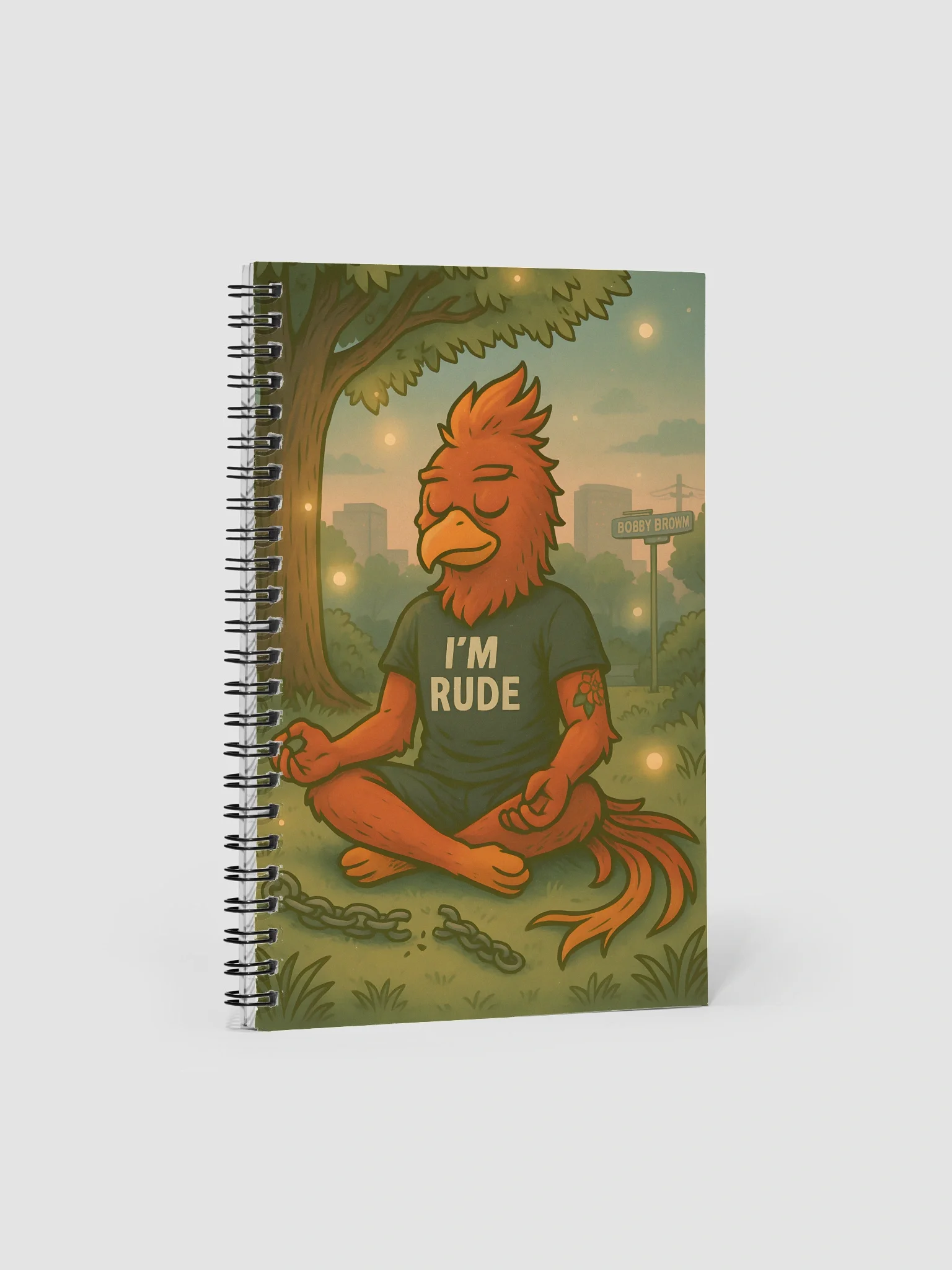 Healing Phoenix Spiral Notebook product image (1)